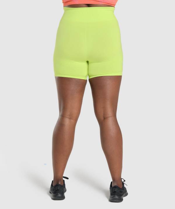 Damske Šortky Gymshark Vital Seamless 2.0 Žlté | NI8591437